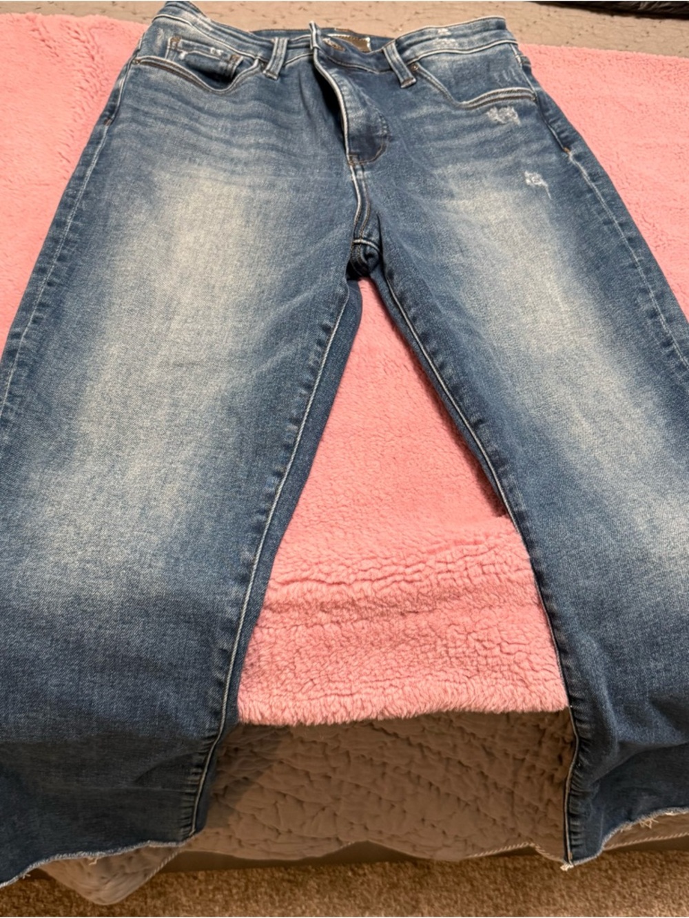 Kut from the Kloth Women's Light Blue Wide Leg Jeans - Picture 2 of 7